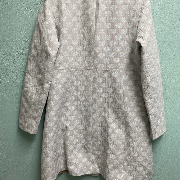 Max Studio Flax Floral Dress Jacket - Picture 2 of 8